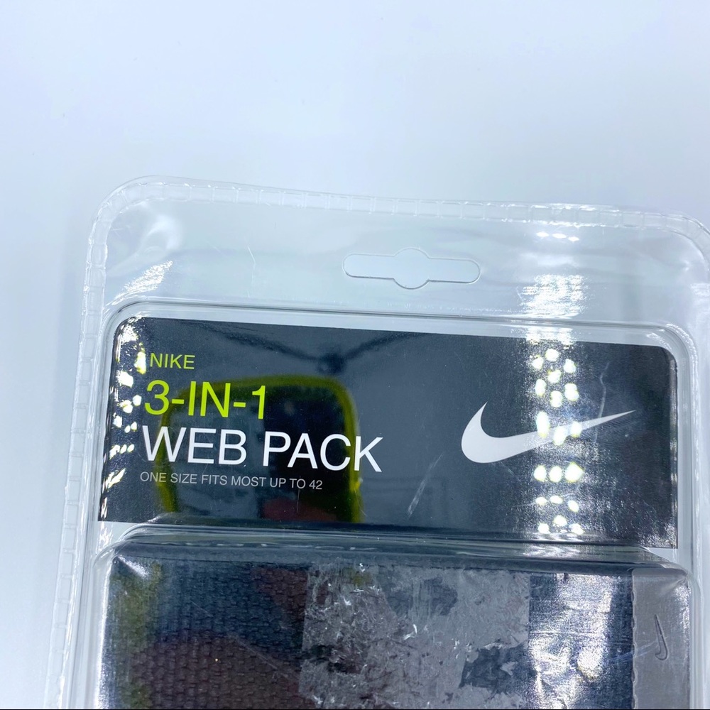 New Nike Golf 3 in 1 Web Pack Belts Up To 42” - Picture 2 of 4